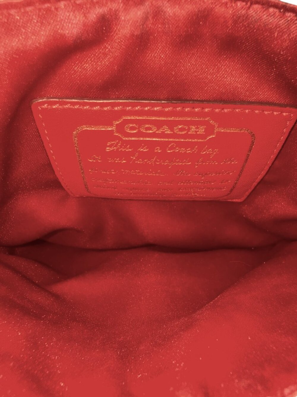 Coach Signature Stripe Swingpack Crossbody Shoulder Bag - Picture 8 of 16